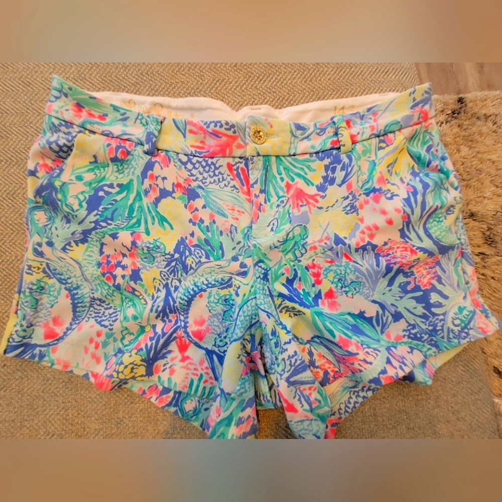 Lilly Pulitzer Callahan Stretch shorts. Sz 14